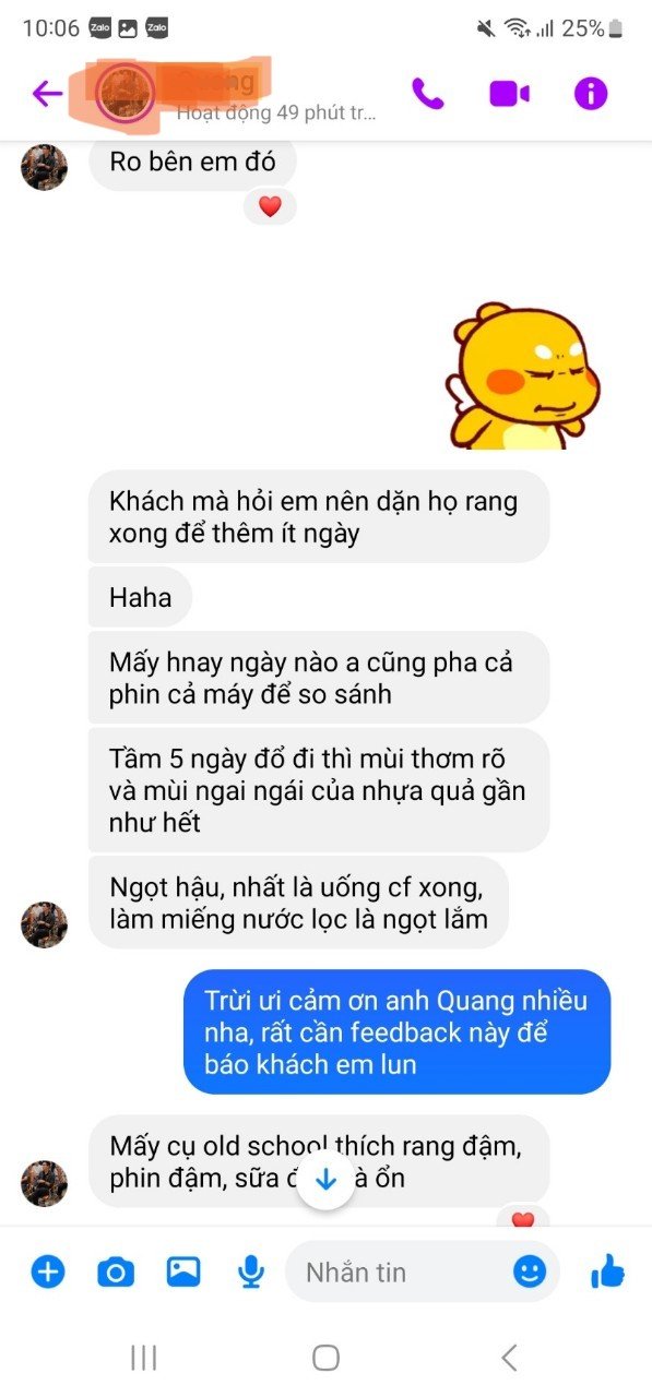 Cảm nhận của khách hàng SPRINGTIME